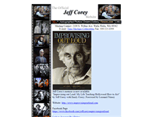 Tablet Screenshot of jeffcorey.com